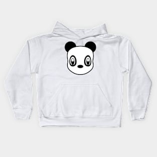 Super Cute Panda Face Kids Hoodie